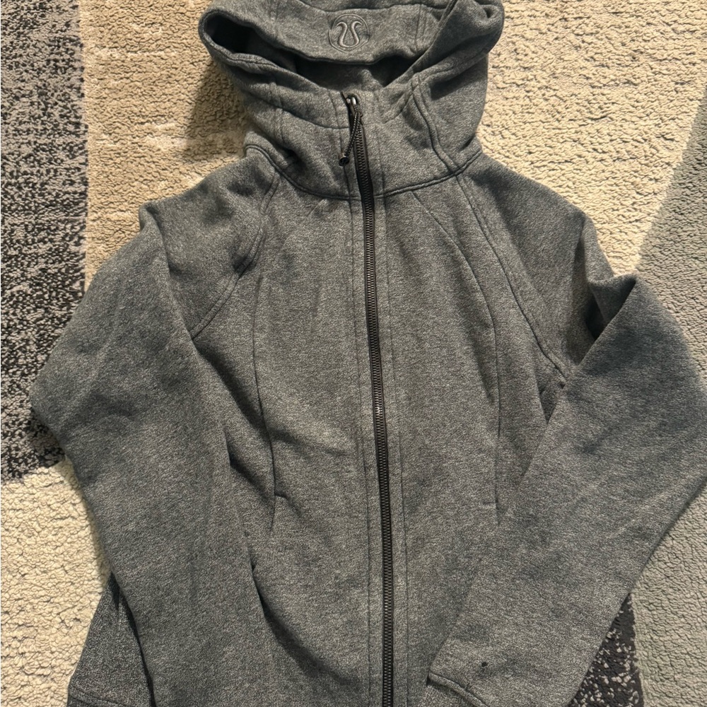 Lululemon Athletica Scuba Hoodie in Speckled Navy
